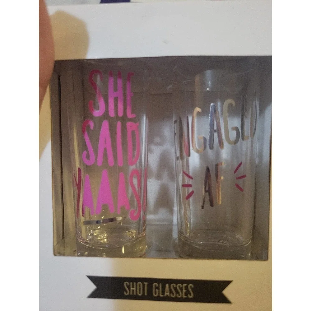 Wedding Engagement Party Shot glasses